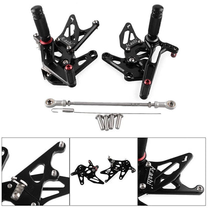 2 x CNC Rear Set Footrest Pegs for Suzuki Hayabusa GSX1300R (1999-2020)