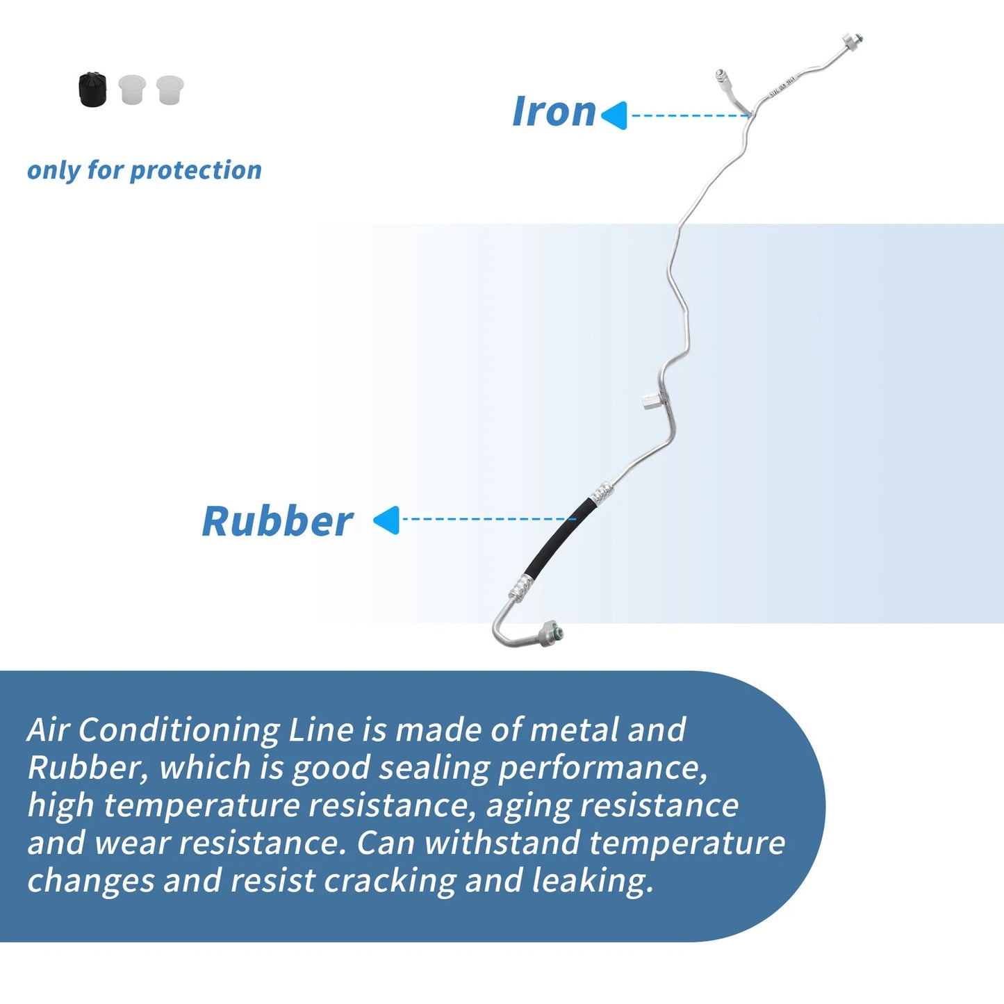 A/C Refrigerant Liquid Hose for Mercedes-Benz A-Class (2013-2018)