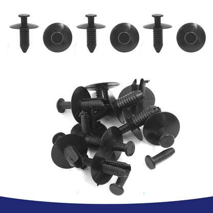 4 x Hole Plastic Push-in Rivet Fasteners for BMW Bumper Clips