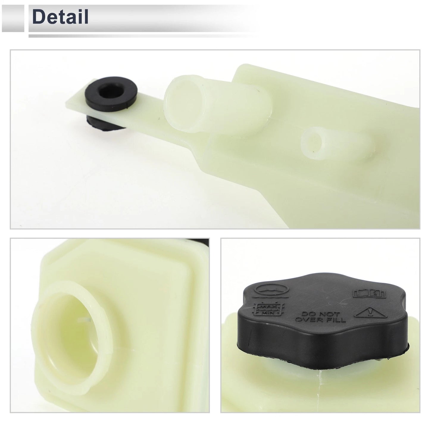 Power Steering Reservoir for Ford Fiesta 1.6 (2003-2010) 1 x Beige