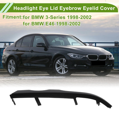 Headlight Eyebrow Eyelid Cover for BMW 3-Series (2006-2013)