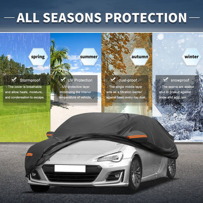 Waterproof Aluminum Film Car Cover for Subaru BRZ (2013-2023)