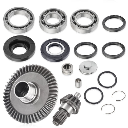 Rear Differential Pinion Ring Gear Bearings Kit for Honda TRX250/Recon 250