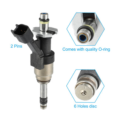 Inc 8pcs Fuel Injector Nozzle for Chevy Silverado 1500 4.3L 5.3L (2014 - 2018)