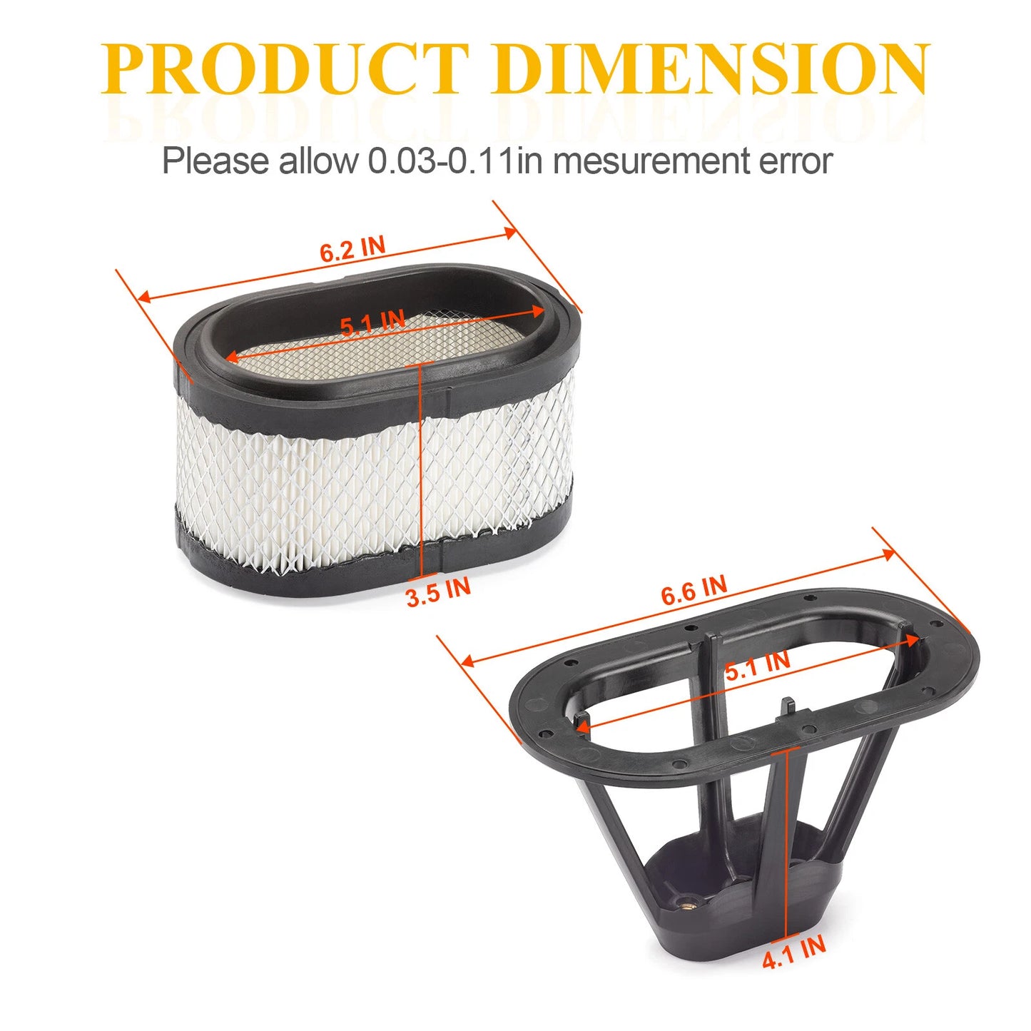 Air Filter with Stand for Polaris Scrambler 400 2X4/4X4 (1995-2002)