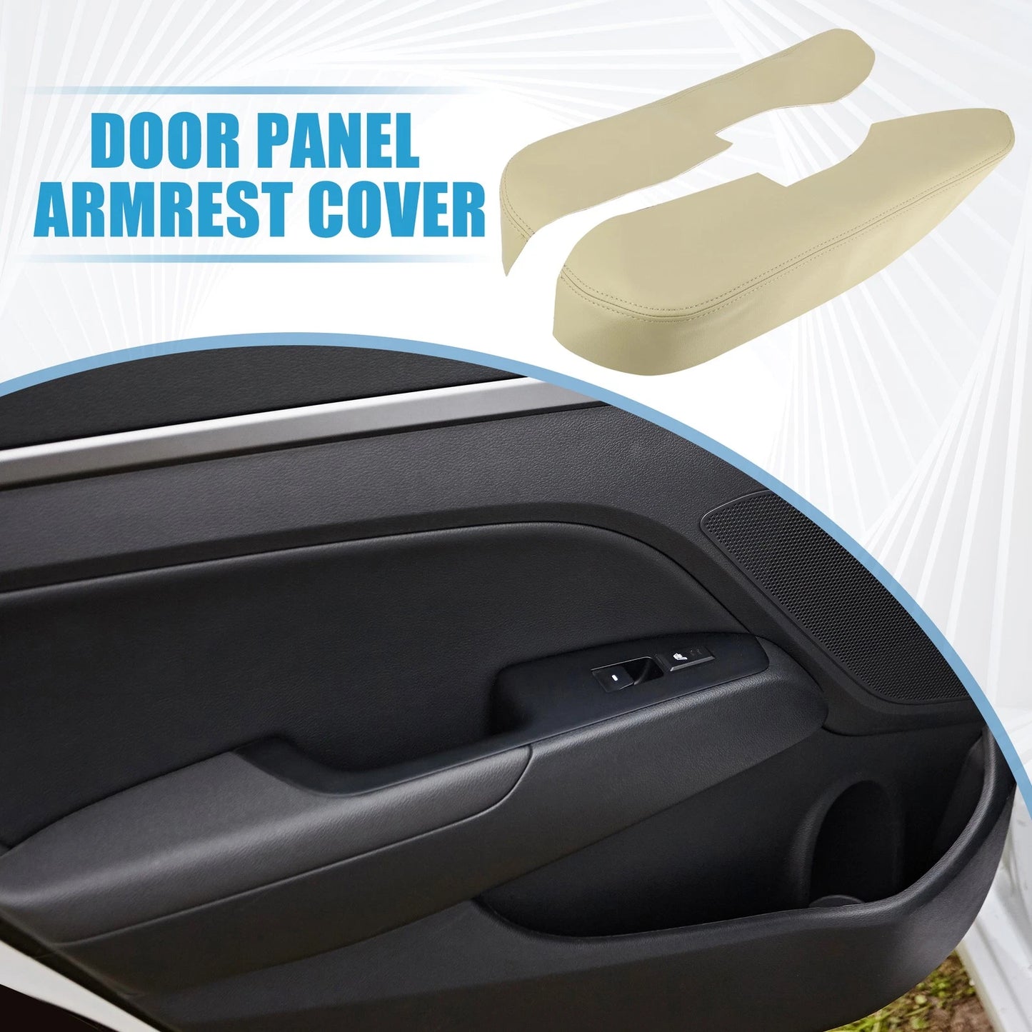 Door Panel Armrest Cover for Acura TL Beige (2009 - 2014)