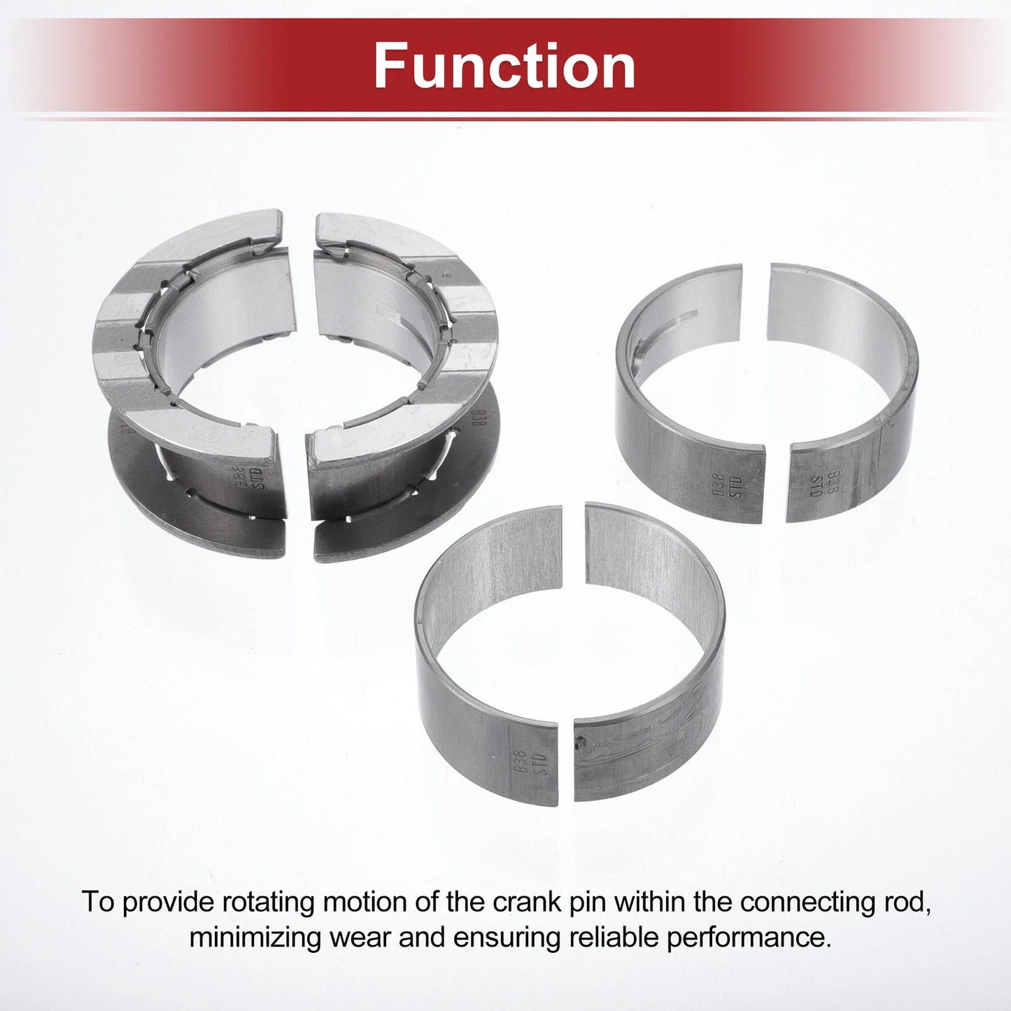 Main & Connecting Rod Bearings for BMW 118i (2015-2022)