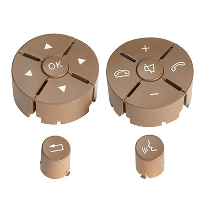Beige Steering Wheel Switch Button for Benz W204 W21204 W207 (2007-2015)