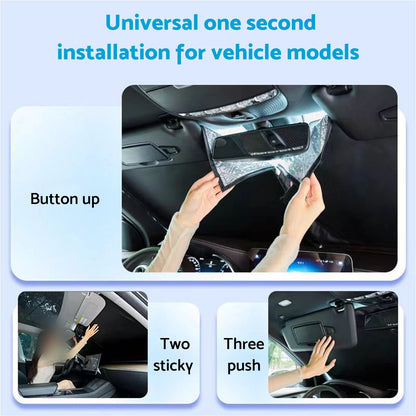 6 Layer WindScreen Sun Shade for Kia Carnival (2014-2020) UV Protection