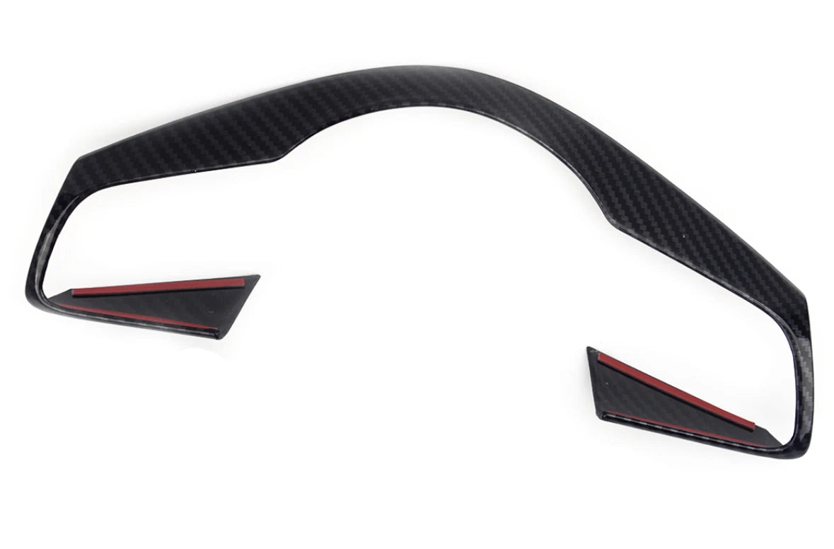 Carbon Fiber Steering Wheel Cover Trim for 2019-2021 Kia Forte K3 1 x pcs