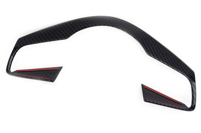 Carbon Fiber Steering Wheel Cover Trim for 2019-2021 Kia Forte K3 1 x pcs