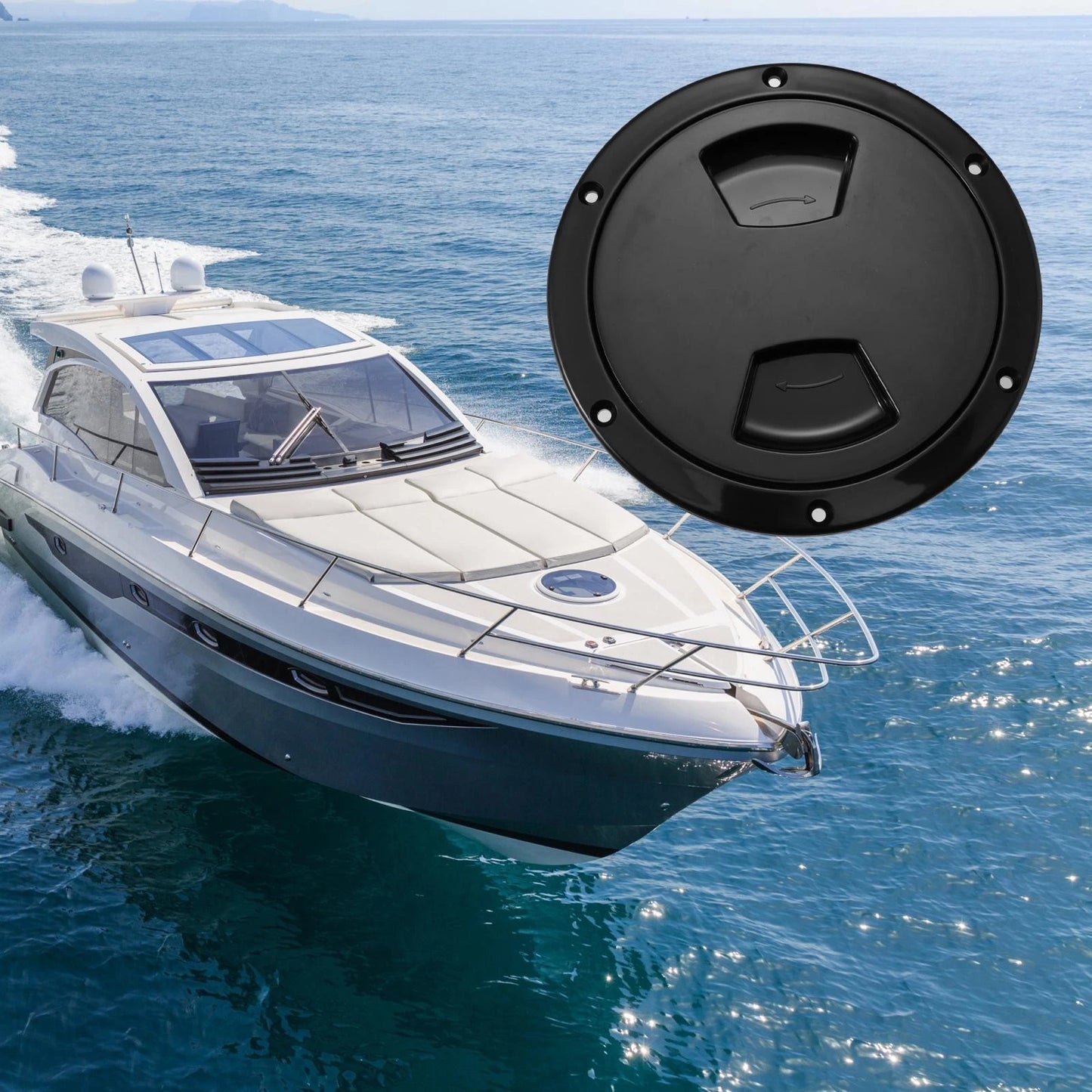 Deck Plate Hatch / 5 Inch / Boat Inspection