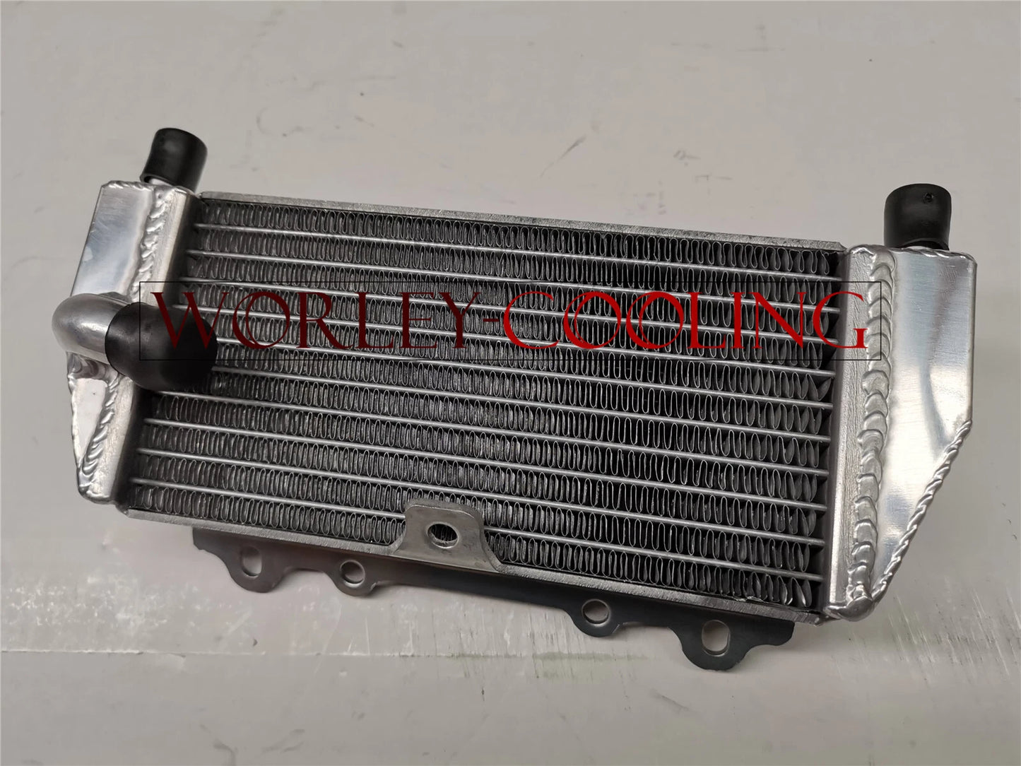 Aluminum Radiator & Red Hose for Kawasaki KX125 KX 125 (1999-2002)