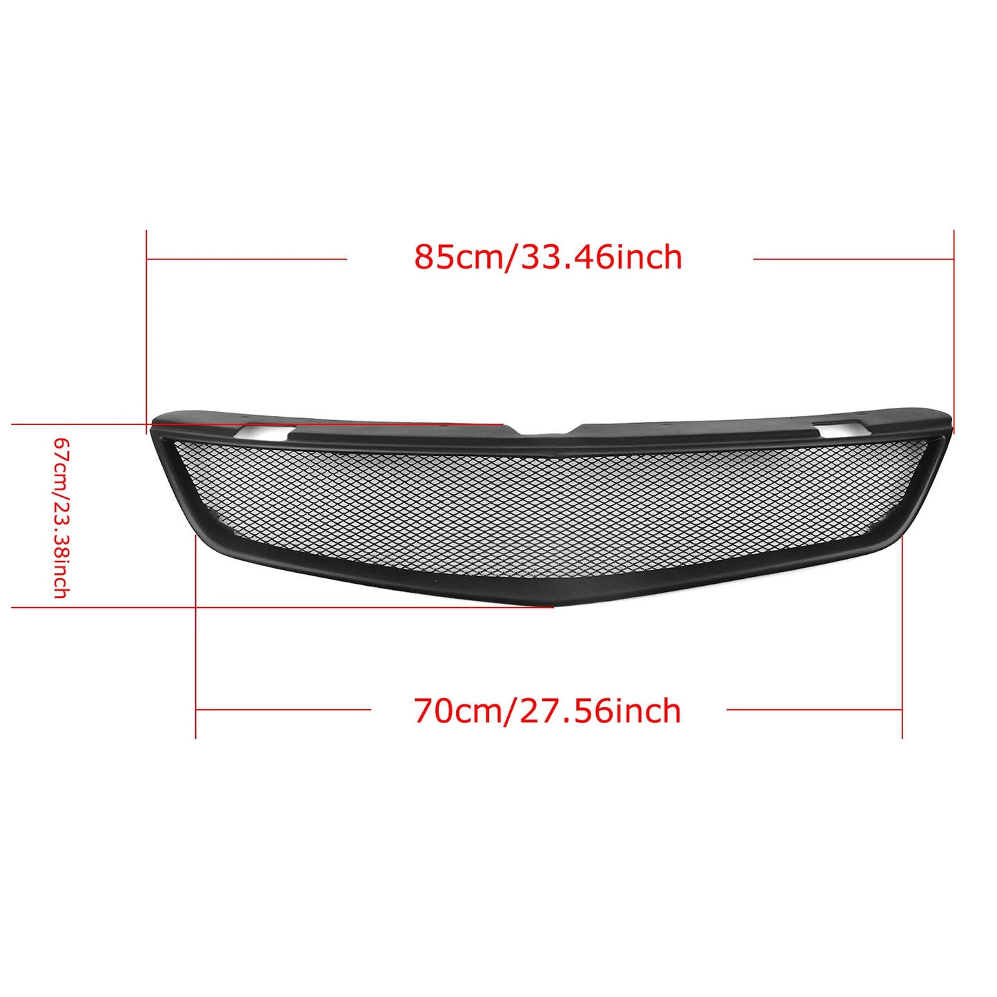 Front Bumper Grille Mesh for Mitsubishi Lancer (2006-2007)