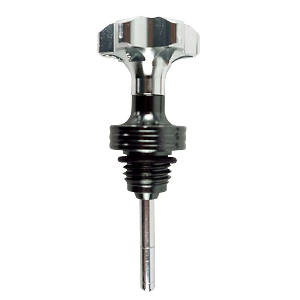 Aluminum Engine Oil Dipstick for 125CC ATV Pit Dirt Bike Silver