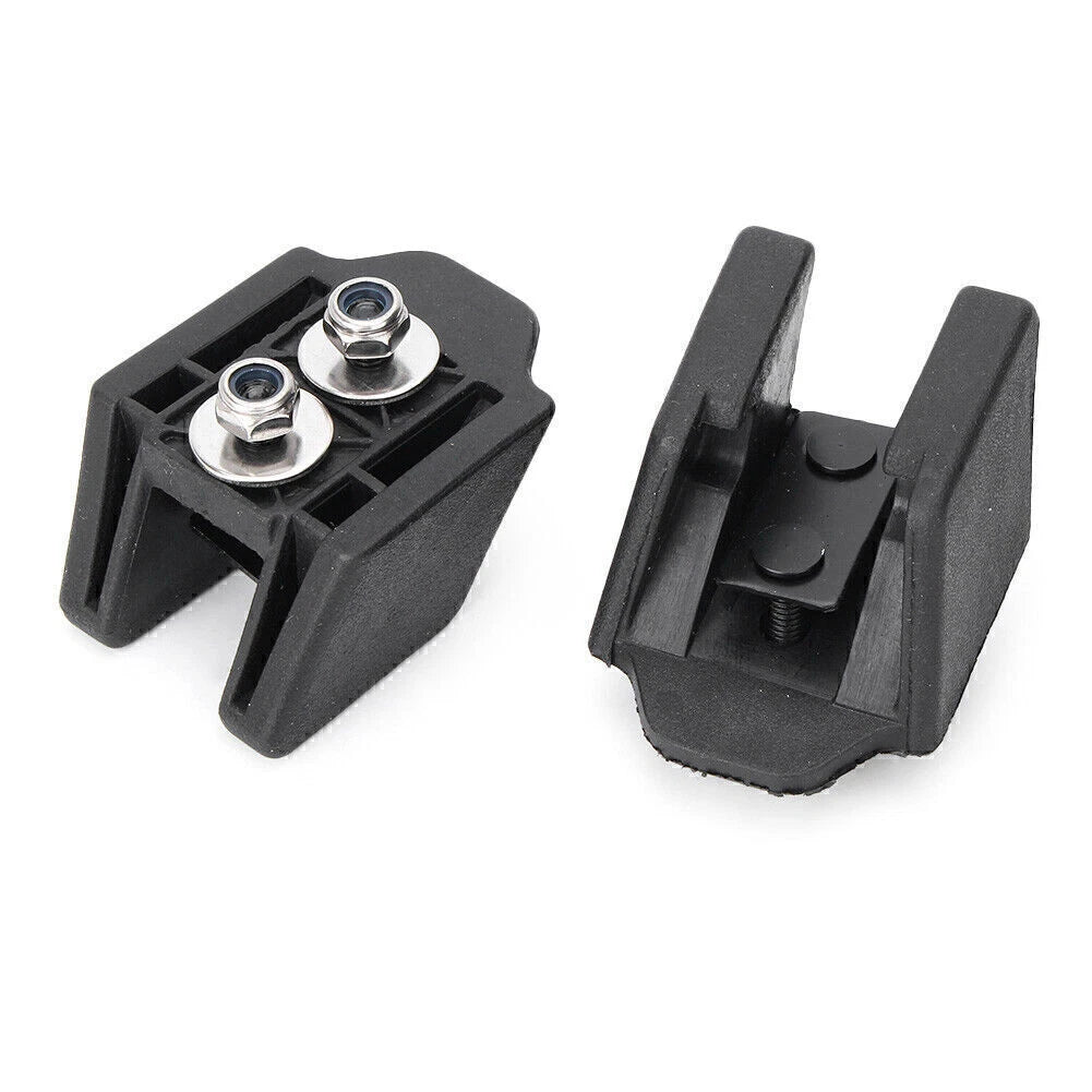 2 x Hood Latch Lock Catch Kit for Jeep Wrangler JK (2007-2017) Black