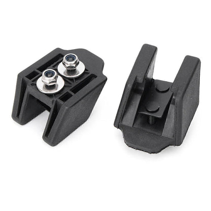 2 x Hood Latch Lock Catch Kit for Jeep Wrangler JK (2007-2017) Black