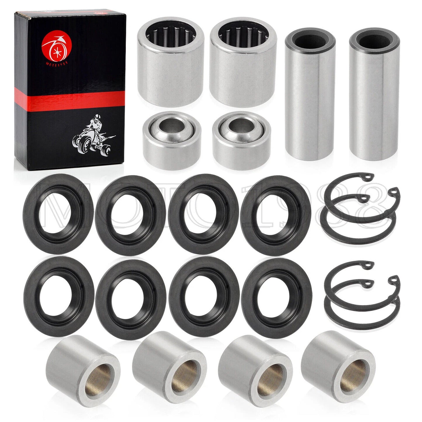 Front A Arm Bearing Seal Kit for Kawasaki Brute Force 650/750, KFX700/450R