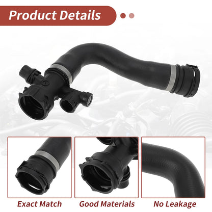Upper Radiator Coolant Water Hose for BMW X3 2.5L 3.0L (2007-2010)