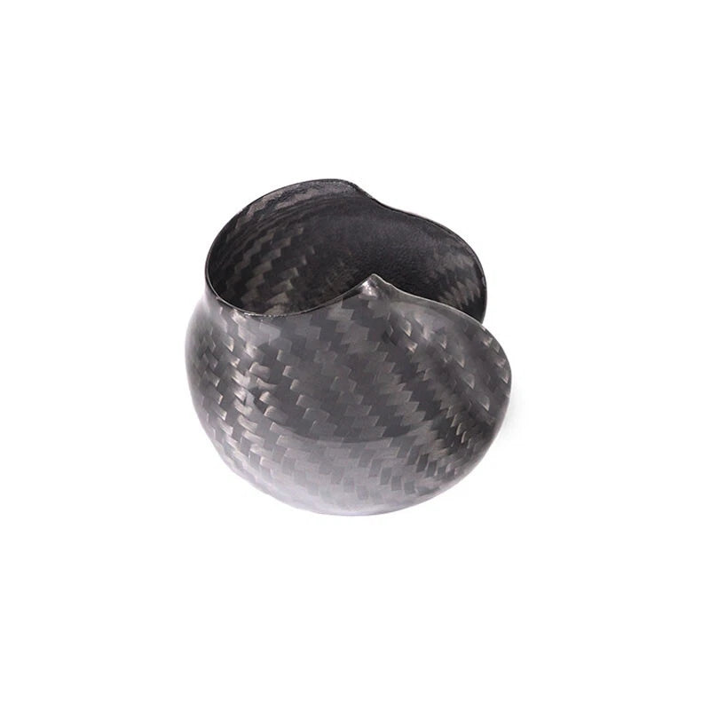 Real Carbon Fiber Gear Shift Knob Head Caps Cover Trim For Audi Q3 2013-2018