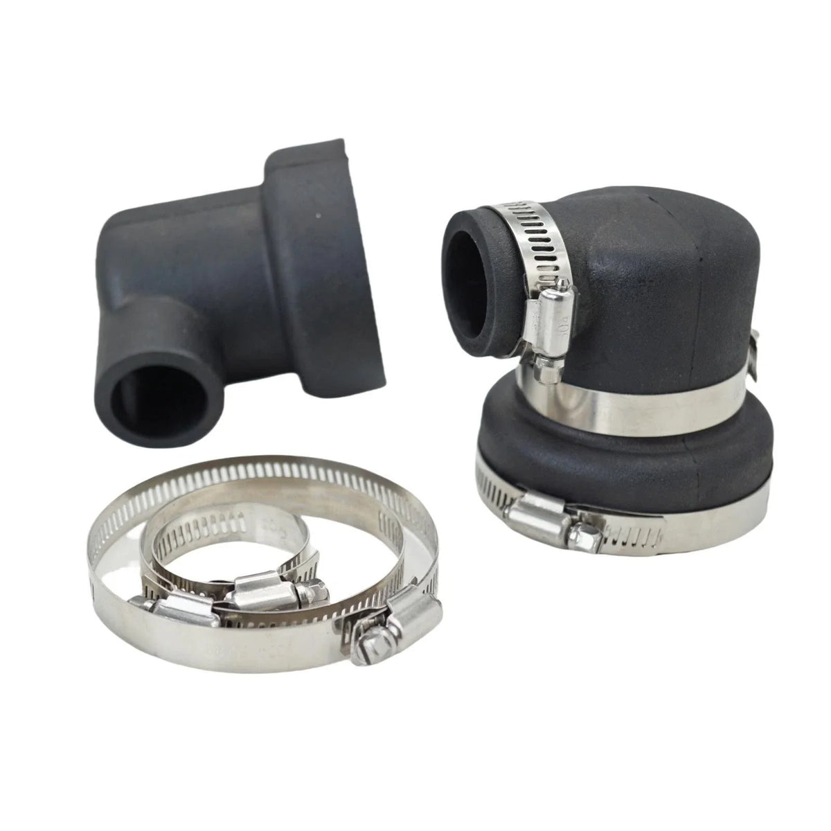 90° Heat Exchanger End Cap for Volvo Penta 28mm/70mm ID (2 Pcs)