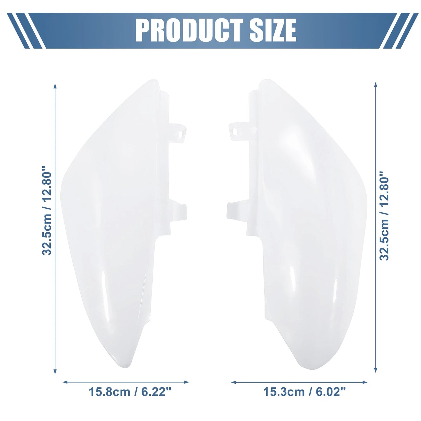 Motorcycle Twin Exhaust Muffler Guard for Honda CRF50 XR50 (2004-2023)