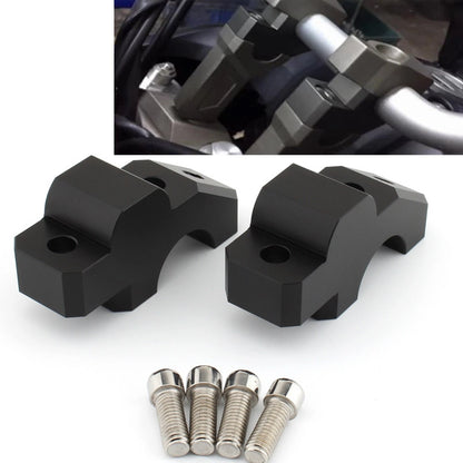 Handlebar Riser Mounting Clamp Adapter for YAMAHA MT09 Tracer (2015-2020)
