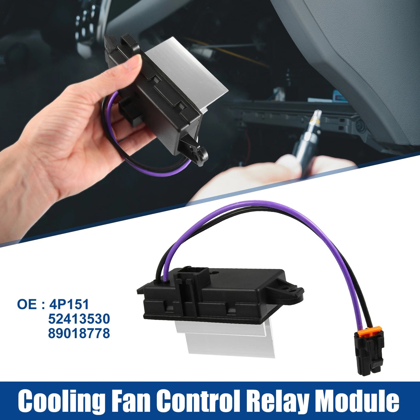 Radiator Cooling Fan Control Module for Chevrolet Trailblazer (2003-2008)