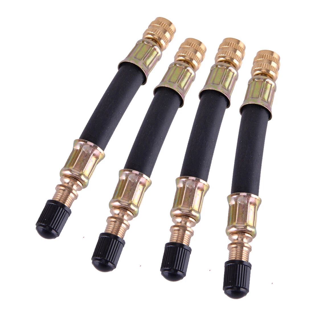 4 x 105mm Dual Tire Valve Extension Stems for Truck RV Trailer Bus