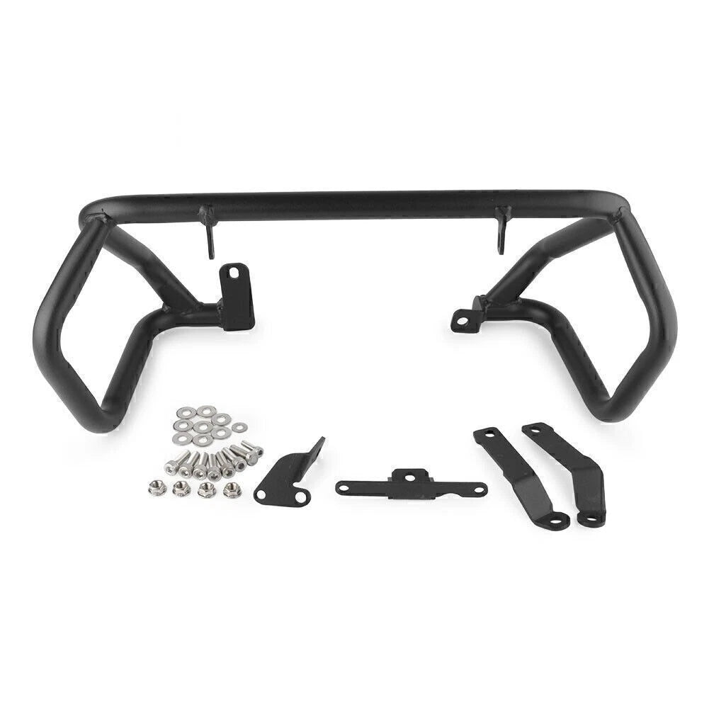 Black Lower Crash Bar Extensions for BMW G310GS G310R (2017-2021)