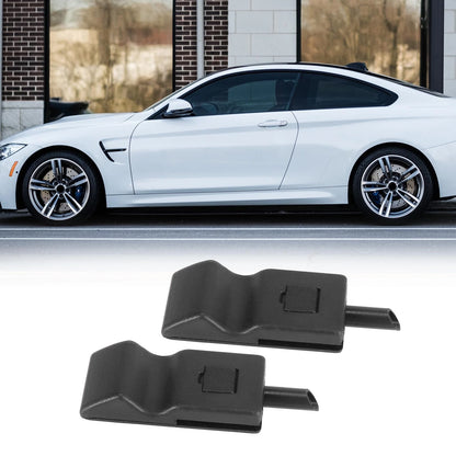 Black Door Interior Lock Knobs Front or Rear for Chevrolet