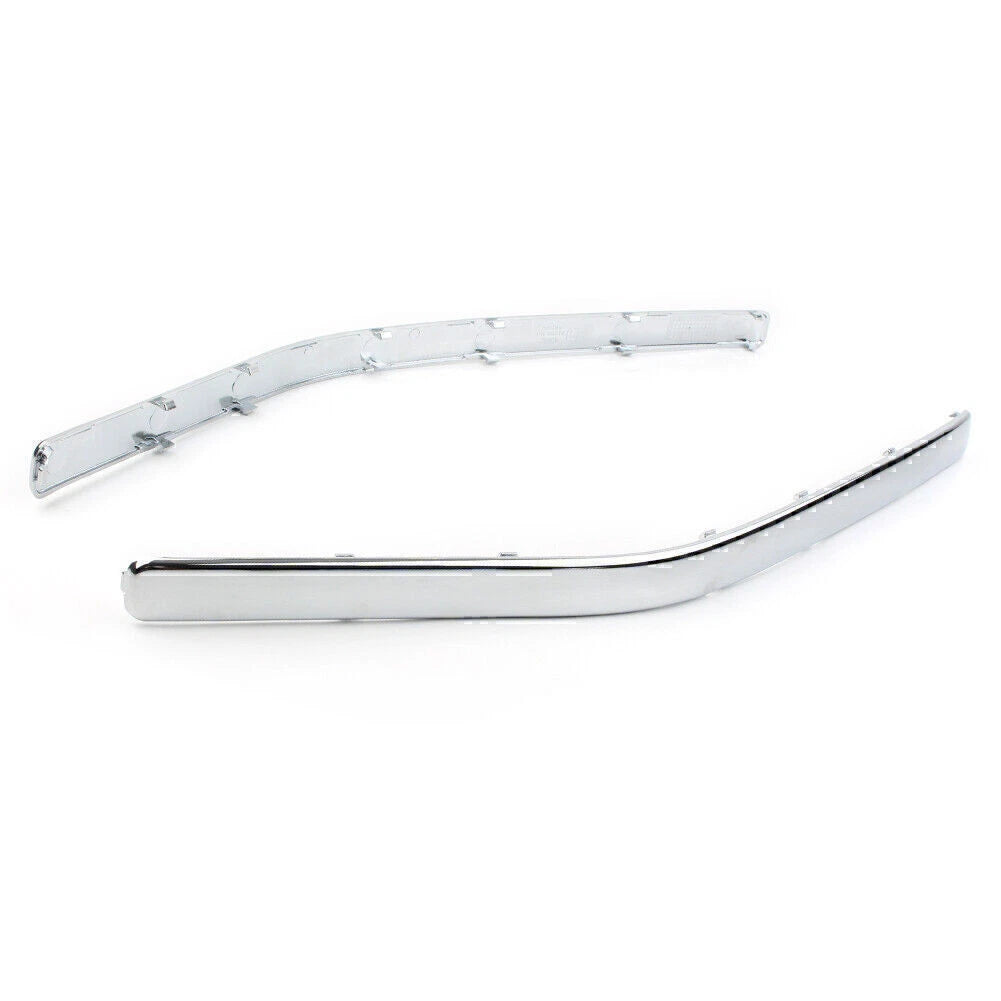 Chrome Front Side Fairing Cowl Edge Molding Trim for Honda GL1800 (2001-2006)