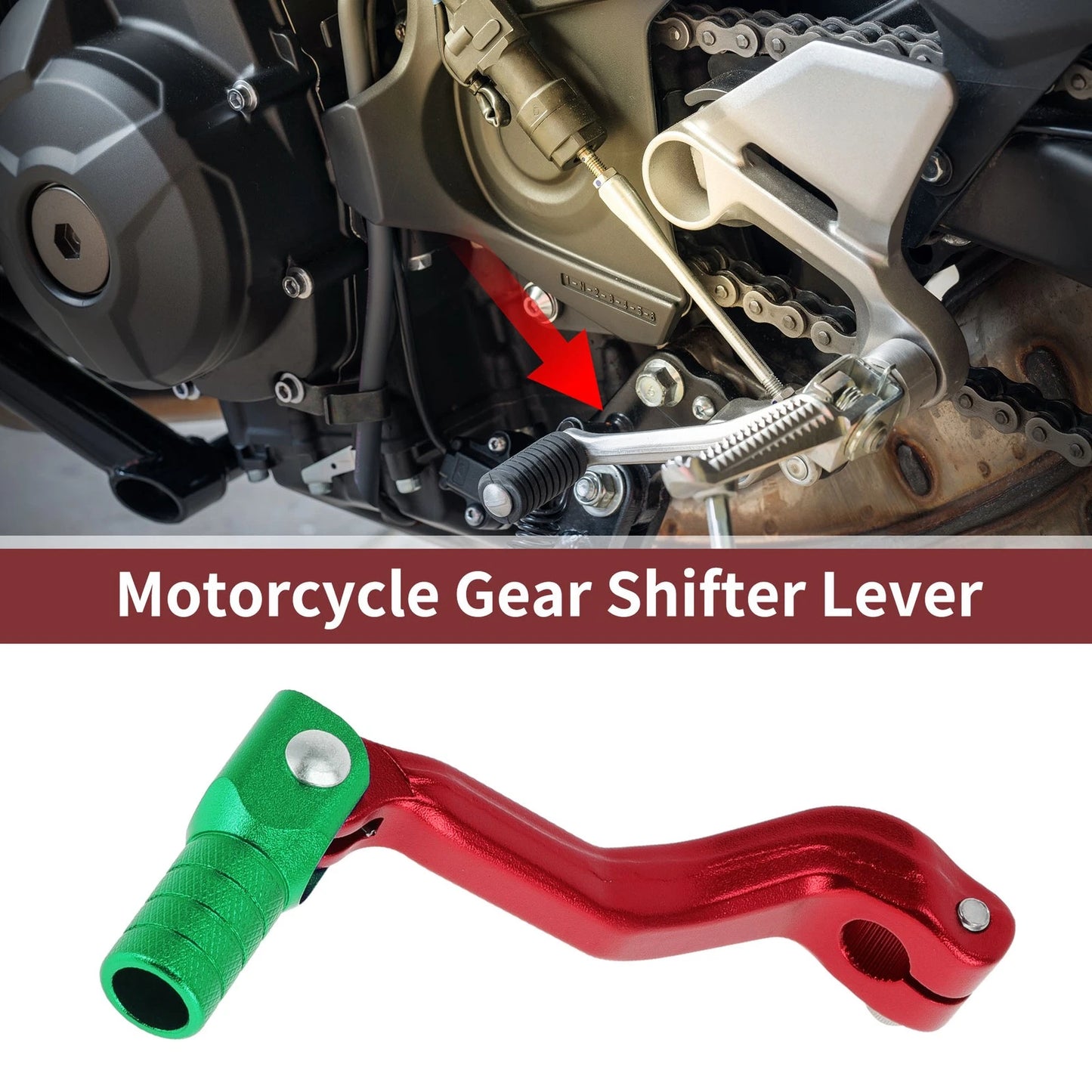 2 x Folding Motorcycle Gear Shifter Lever for Kayo T2