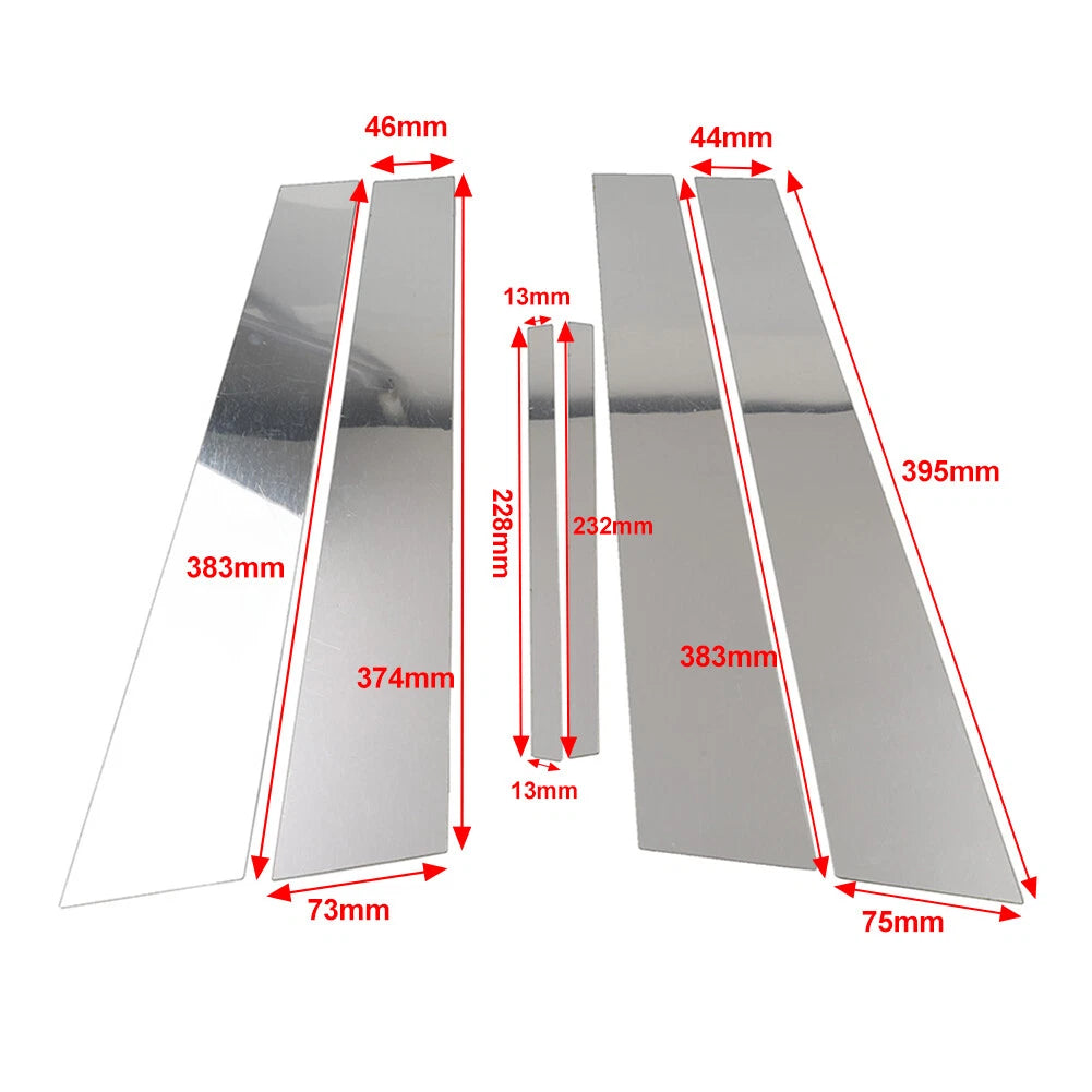 Pillar Post Trim Covers for Dodge Charger (2011-2023)