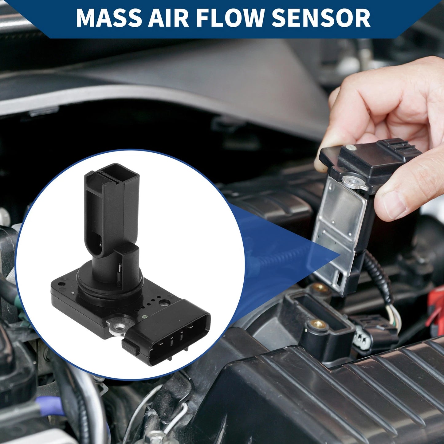 Mass Air Flow Sensor for Toyota Previa (2006-2016) - 1 x Meter