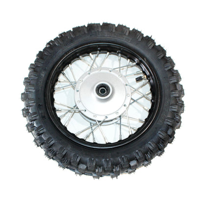 10" Front Drum Brake Wheel Rim + Tire for PIT PRO Trail Dirt Bike