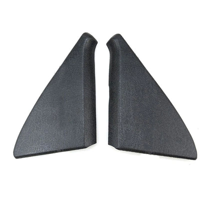 2 x Black Door Mirror Cover Trim Panel Mount for Golf MK2 (1984–1992)