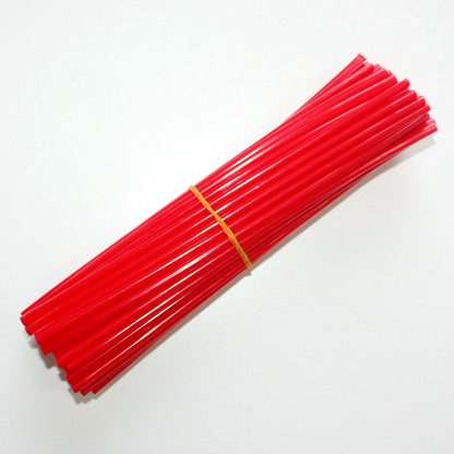 72pcs Red Spoke Wraps Covers for MX Motorcross Dirt Bike KTM CRF YZF