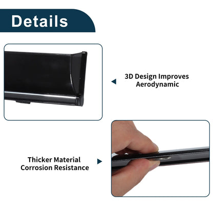 Window Deflectors 1 Set for PEUGEOT 2008 e-2008 MK2 (2020-2024)
