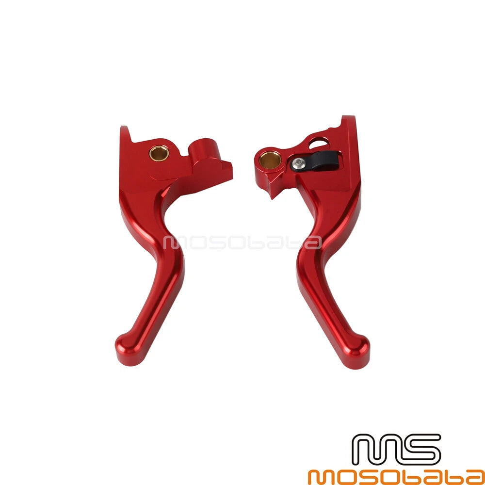 Brake & Clutch Hand Levers Set for Harley Touring Road King FLHR (2008)