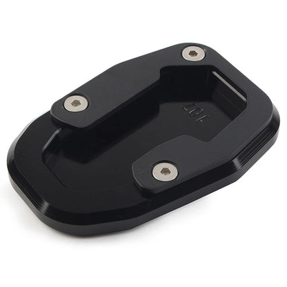 CNC Side Stand Enlarger Plate for Ducati Desert X 2022+ Aluminum Alloy Black