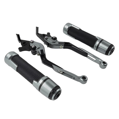 Titan Extendable Brake Clutch Levers Grips Set for BMW F900 F900R (2020-2023)