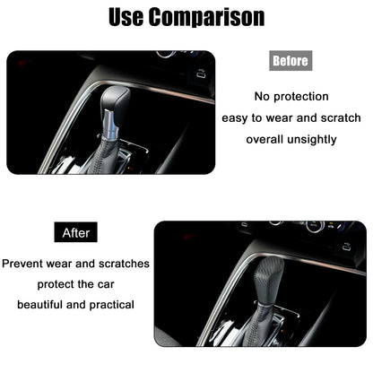 Carbon Fiber Gear Shift Knob Cover for Honda Accord