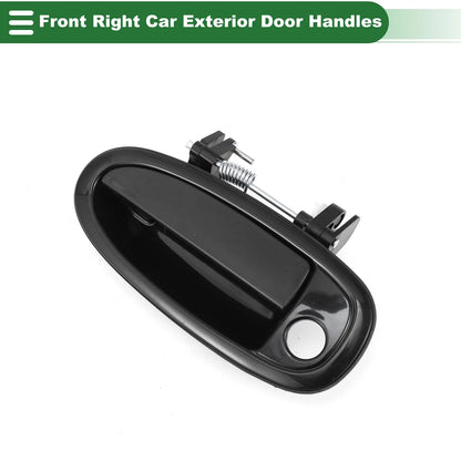 Front Right Exterior Door Handle for Toyota Avalon (1995-1999) Black