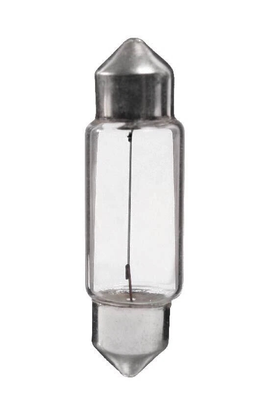 10 x SV8.5 Clear Halogen Festoon Interior License Bulbs for Various Models