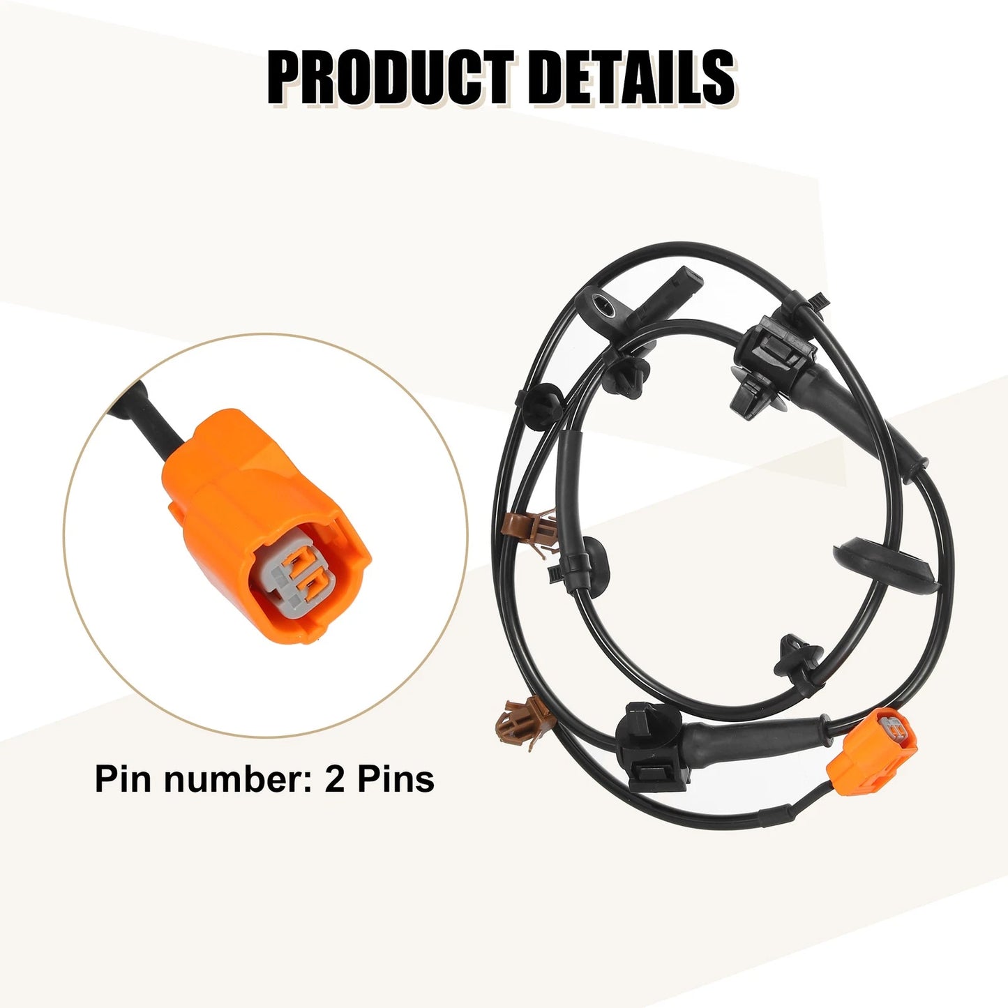 Front Right ABS Sensor for Honda Fit (2007-2008)
