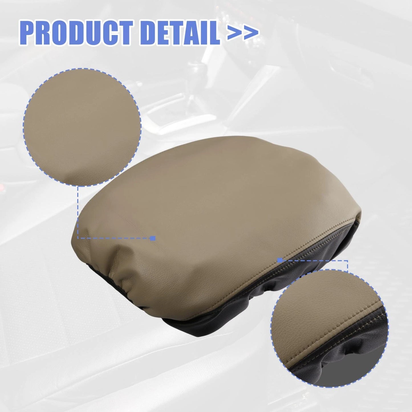 Center Console Cover Pad for Ford F250 F350 F450 (2017-2022)