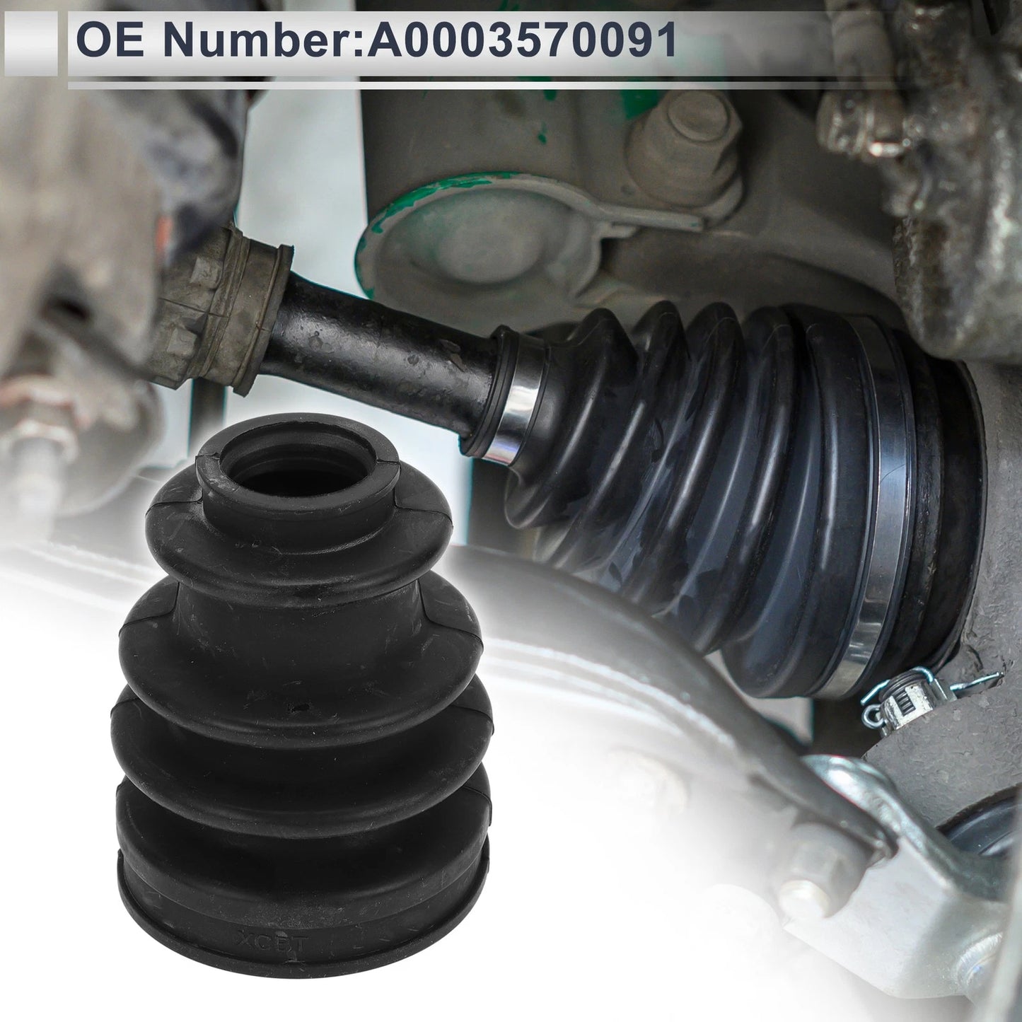 Outer CV Joint Boot Kit with Clamps for Mercedes-Benz 180C (1960-1963)