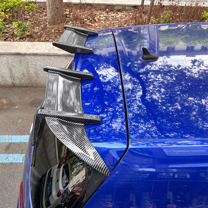 2 x Rear Boot Spoiler Lip Wing for VW Golf MK7 7.5 GTI GTD R (2013-2019)