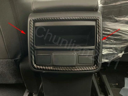 Inner Rear Armrest Box Air Vent Cover Trim for Subaru Forester (2019-2023)